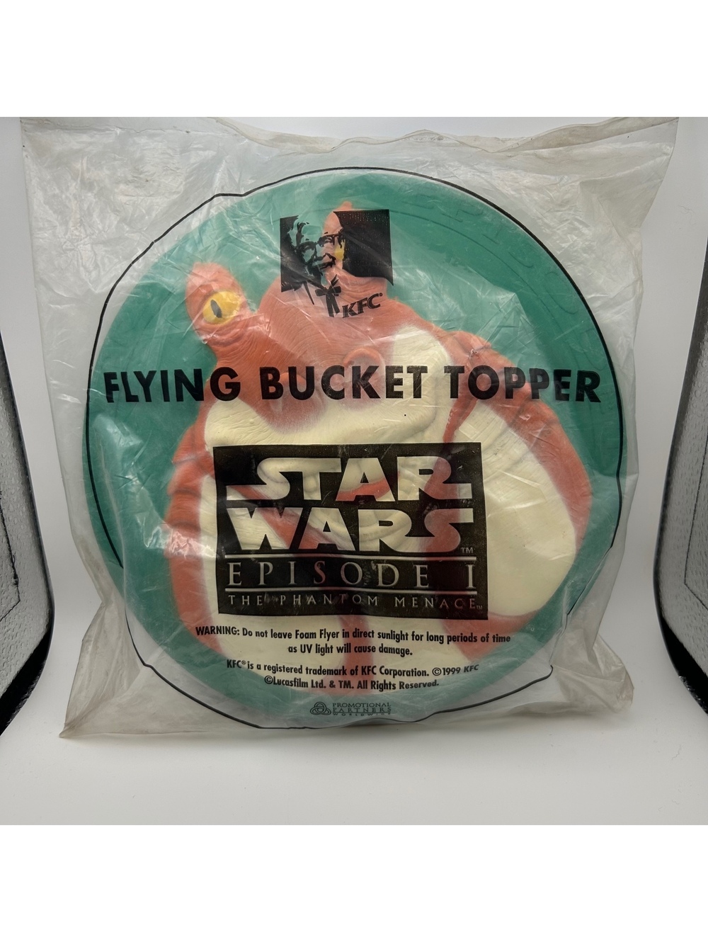 KFC Flying Bucket Topper Jar Jar Binks Star Wars Episode I The Phantom Menace